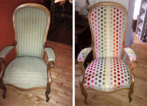 AVANT-APRES-refection-fauteuil-voltaire-ancien-tissu